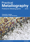 PRAKTISCHE METALLOGRAPHIE-PRACTICAL METALLOGRAPHY封面
